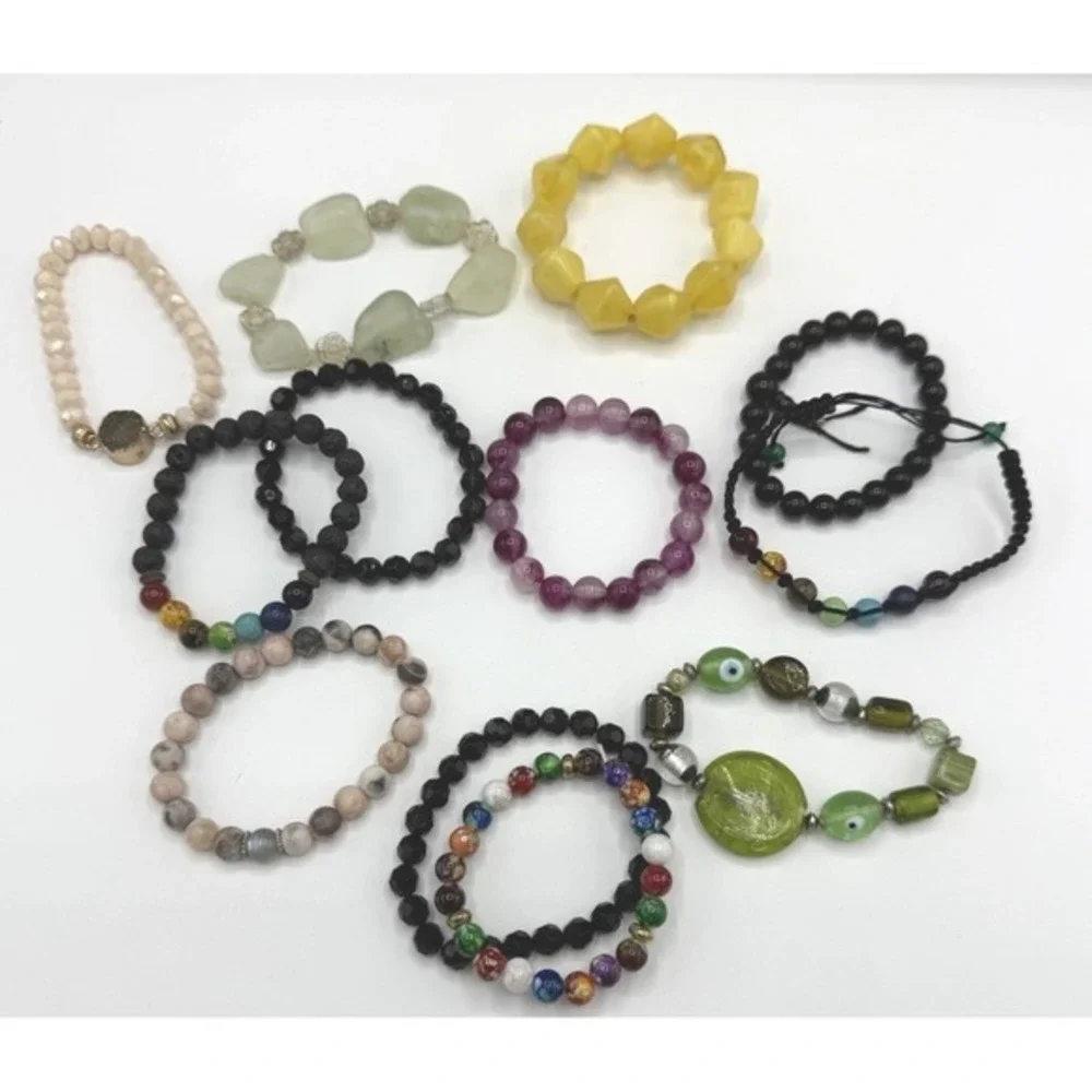 Costume Jewelry Lot Assorted‎ Bracelets